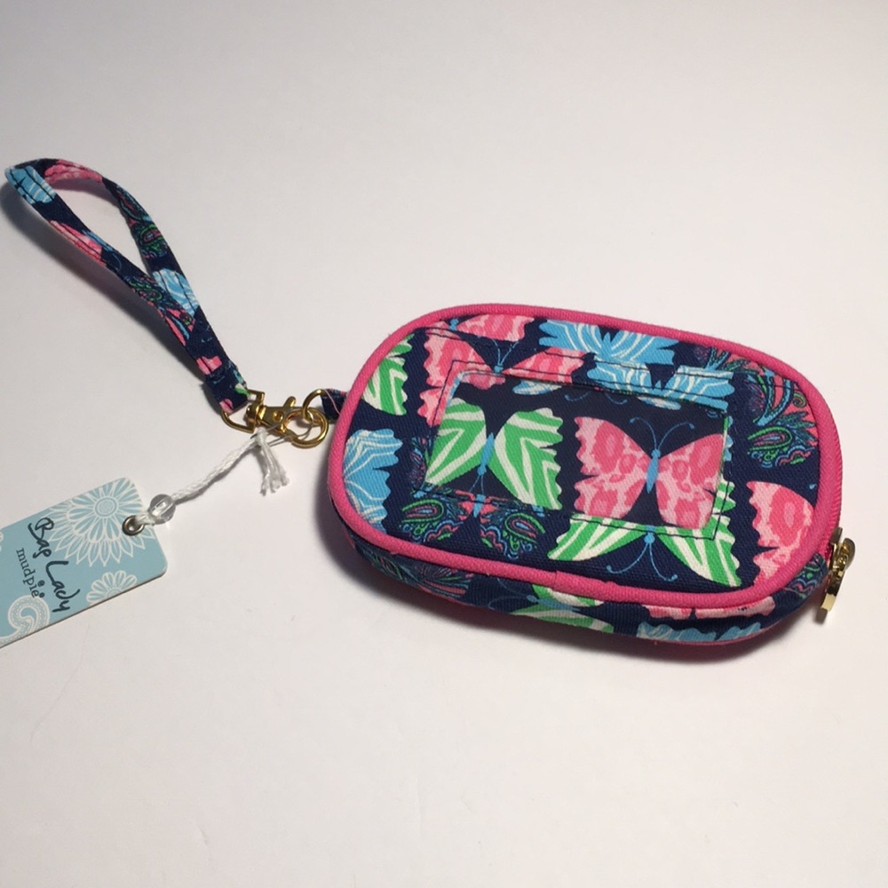 Butterfly Tech Phone Case Wristlet Wallet